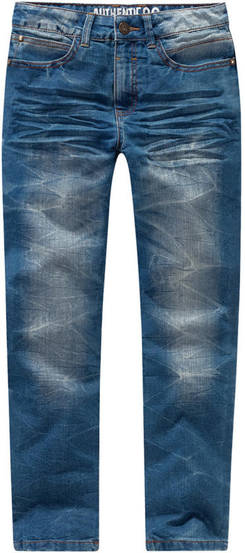 Jungen Straight-Jeans mit Used-Look