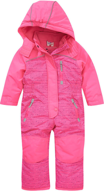 Mädchen Schneeoverall mit Allover-Print
