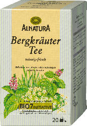Alnatura Bergkräuter Tee, 20 x 1,75g
