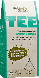 Stick & Lembke Kräuter & Matcha Tee, 18 x 2 g