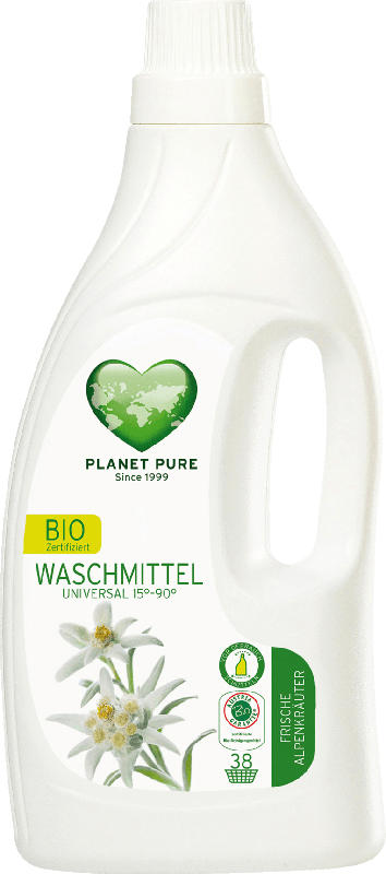 Planet Pure Bio Waschmittel Alpenkräuter