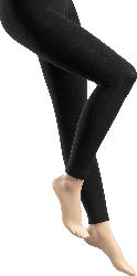 FASCÍNO Thermo-Leggings aus Modal, schwarz Gr. 34/36