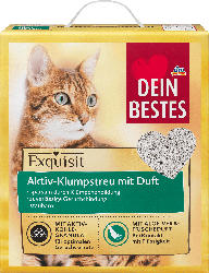 Dein Bestes Aktiv-Klumpstreu mit Duft für Katzen, Exquisit Aloe Vera