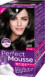 Schwarzkopf Perfect Mousse Haarfarbe Schaum Schwarz 200, 1 St