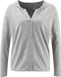 Damen Langarmshirt mit Punkte-Print