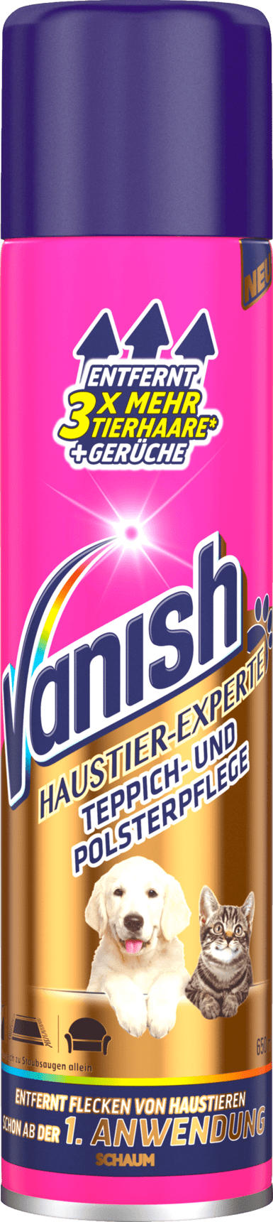 Vanish Teppichreiniger Schaum Haustier Experte Nur 4 95 Dm