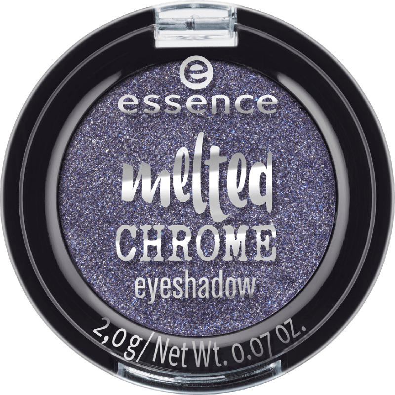 essence cosmetics Lidschatten melted chrome eyeshadow platinum nights 03
