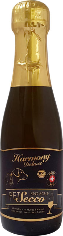Harmony Deluxe PetSecco Boeuf 200ml - Prosecco pour chiens & chats