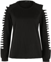 Sweater mit Distressed Ärmeln