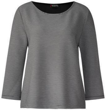 Struktur-Streifen Shirt Desi