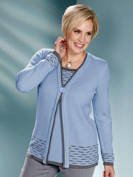 m. collection Pullover in Twinset-Optik