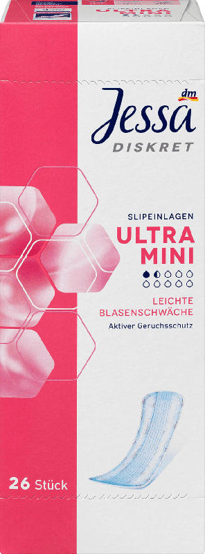 Jessa Diskret Slipeinlagen Ultra Mini