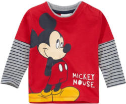 Micky Maus Langarmshirt im Layer-Look