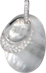 Firetti Anhänger »925/- Sterling Silber Perlmutt & Zirkonia«