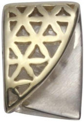 Firetti Anhänger »925/- Sterling Silber rhodiniert bi-color«