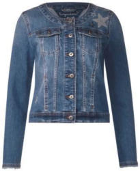 Verzierte Jeansjacke