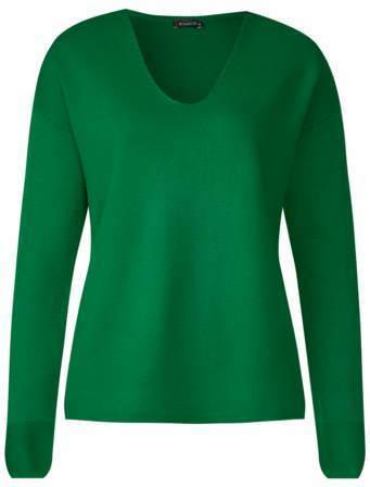 Pullover mit V-Ausschnitt