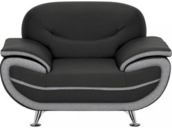 Sessel In Textil Hellgrau, Dunkelgrau
