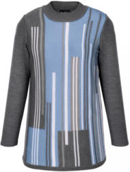 m. collection Pullover mit streckenden Längsstreifen