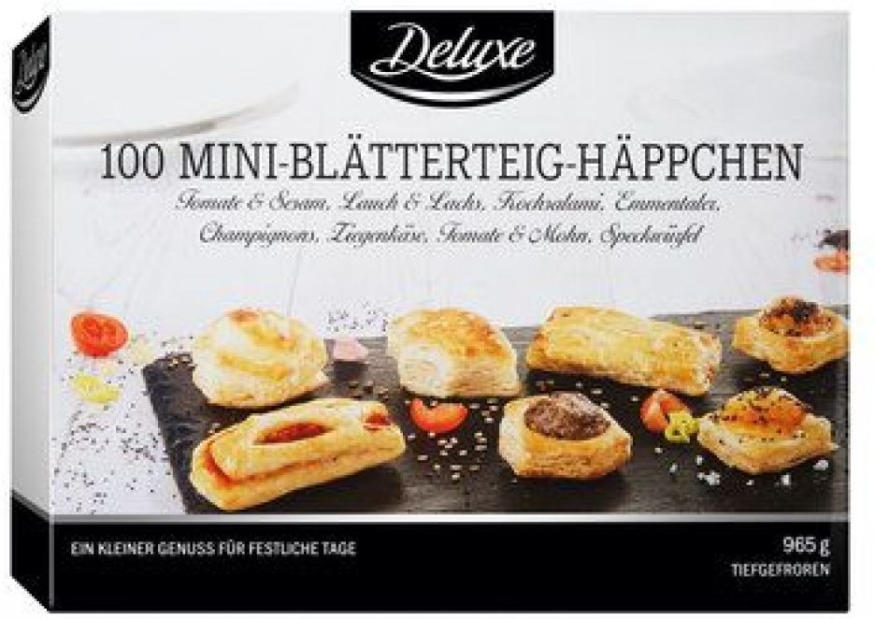 DELUXE MiniBlätterteigHäppchen ️ Online von Lidl Österreich