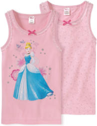 2 Disney Prinzessin Unterhemden im Set