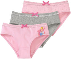 3 Disney Prinzessin Slips im Set