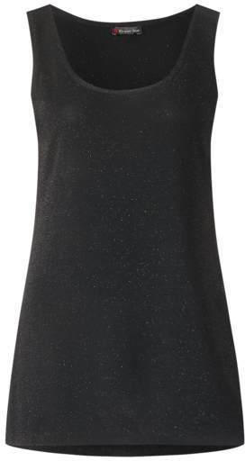 Lockeres Glitzer Top