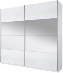 Schwebetürenschrank In Weiß
