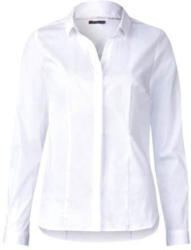 Taillierte Popeline Bluse