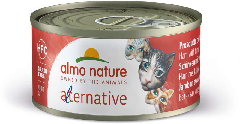 Almo Nature HFC Alternative Cat Schinken & Truthahn 70g