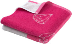 Handtuch mit Diamanten-Motiv