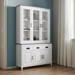 Buffet in Grau/Weiß 'Liana'