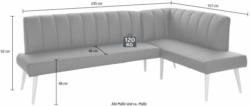 exxpo - sofa fashion Eckbank, klein