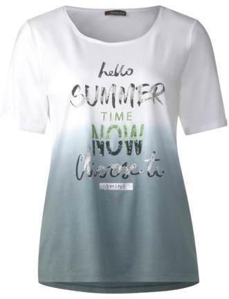 Dip dye Print Shirt