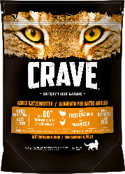 Crave Trockenfutter für Katzen, Adult, mit Truthahn & Huhn