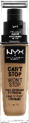 NYX PROFESSIONAL MAKEUP Make-up Can't Stop Won't Stop 24-Hour Foundation camel 12.5