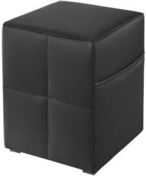 Hocker Magda schwarz ca. 40 x 40 cm
