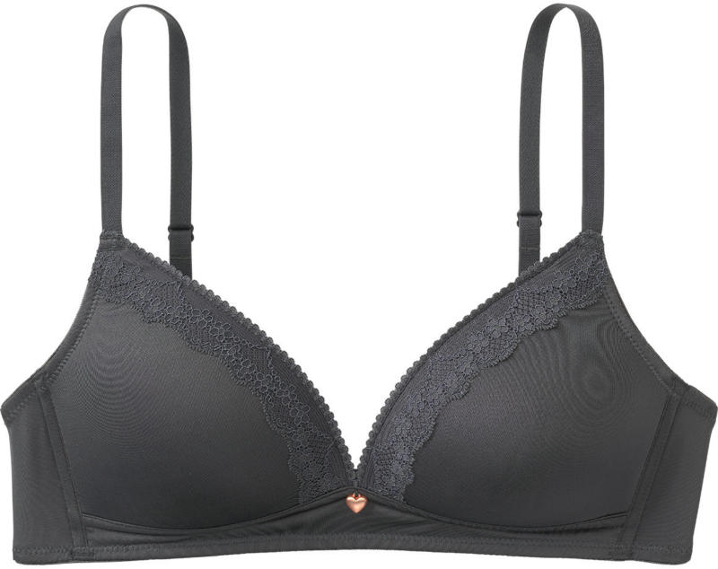 Damen Soft-BH mit Herzanhänger
