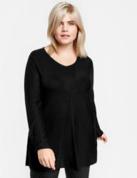 SAMOON Pullover Langarm Rundhals »Pullover in A-Linie«