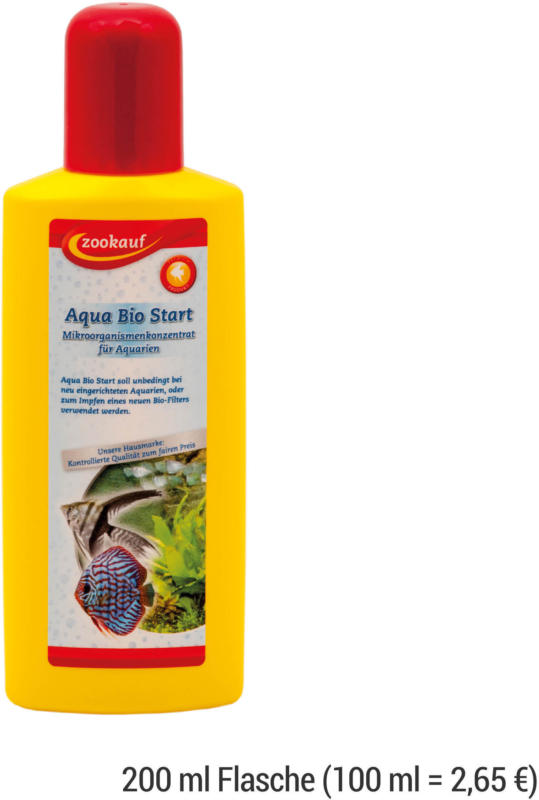 zookauf Aqua Bio Start 200 ml Flasche