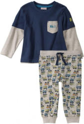 Baby-Jungen-Set mit Fahrzeug-Muster, 2-teilig