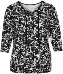 Damen-Shirt mit Bindebändern, große Größen