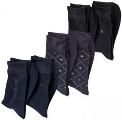 Herren-Business-Socken in verschiedenen Farben, 2er Pack
