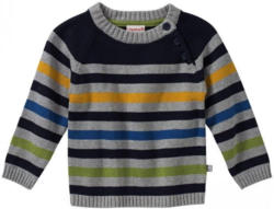 Baby-Jungen-Pullover mit modernem Streifenmuster