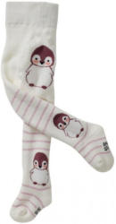Baby-Mädchen-Thermostrumpfhose mit Pinguin-Motiven
