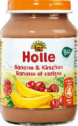Holle baby food Früchte Banane & Kirschen nach dem 4. Monat