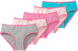 5 Mädchen Slips in verschiedene Designs
