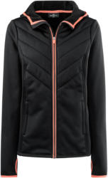 Damen Sport-Softshelljacke mit Kapuze