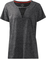 Damen Sportshirt mit Schnüren am Ausschnitt (Nur online)