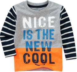 Baby Langarmshirt mit Print